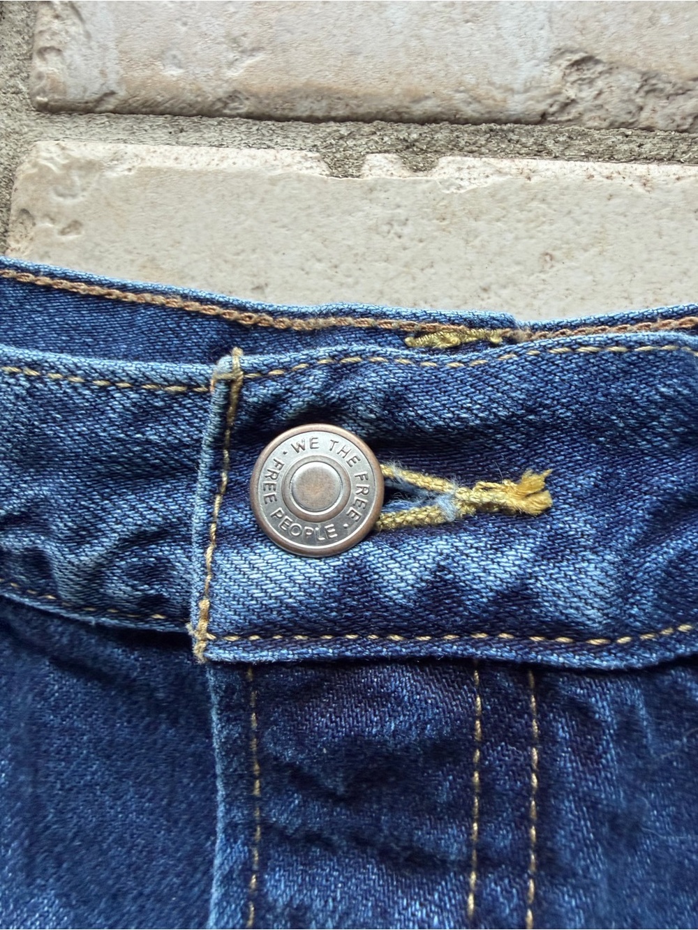 We the Free Distressed Denim Shorts - Picture 4 of 4
